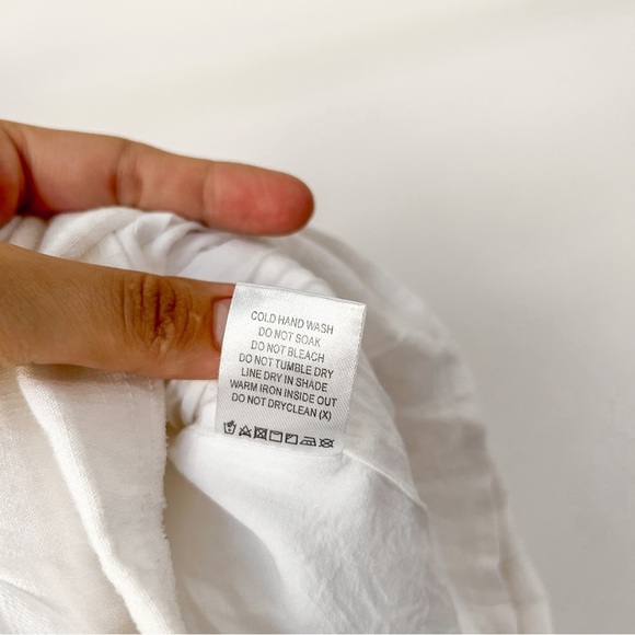 Tularosa Beach Waves Shorts in Ivory | Small - Picture 6 of 9